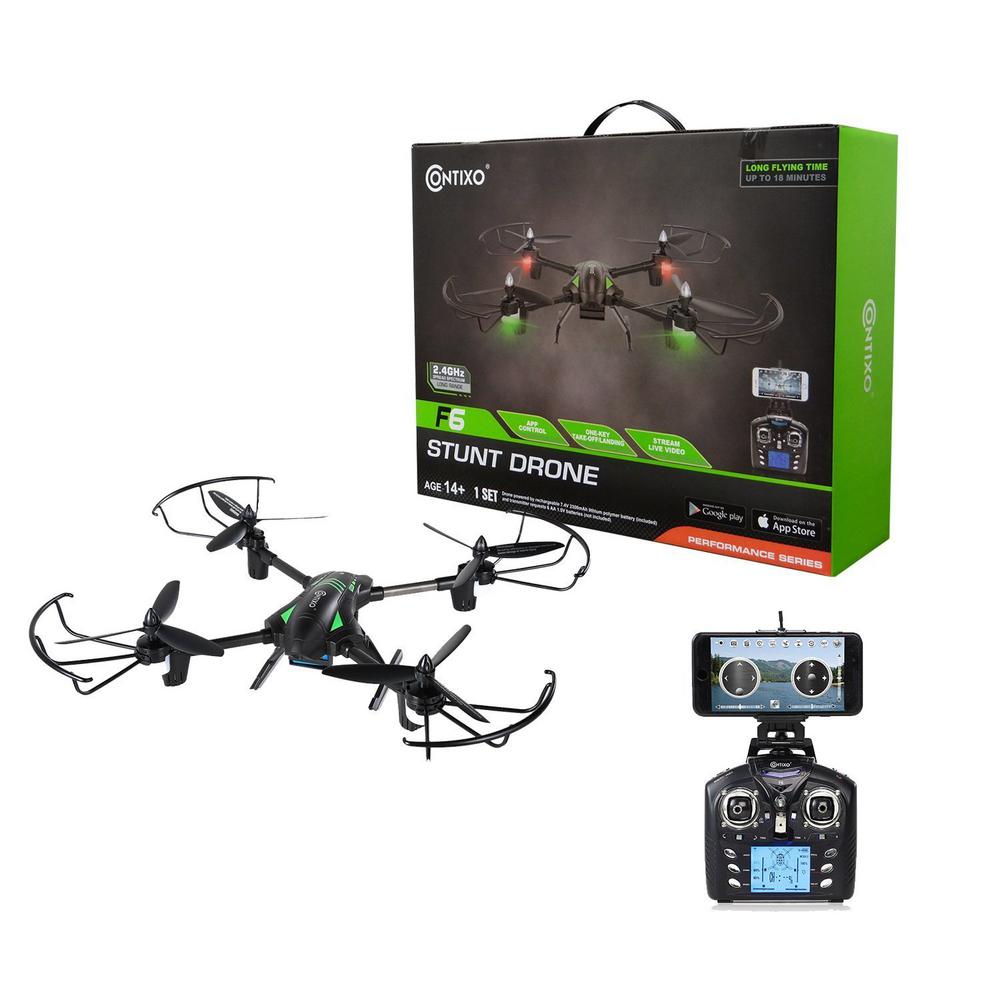 CONTIXO RC Quadcopter Racing Drone-F6 - The Home Depot