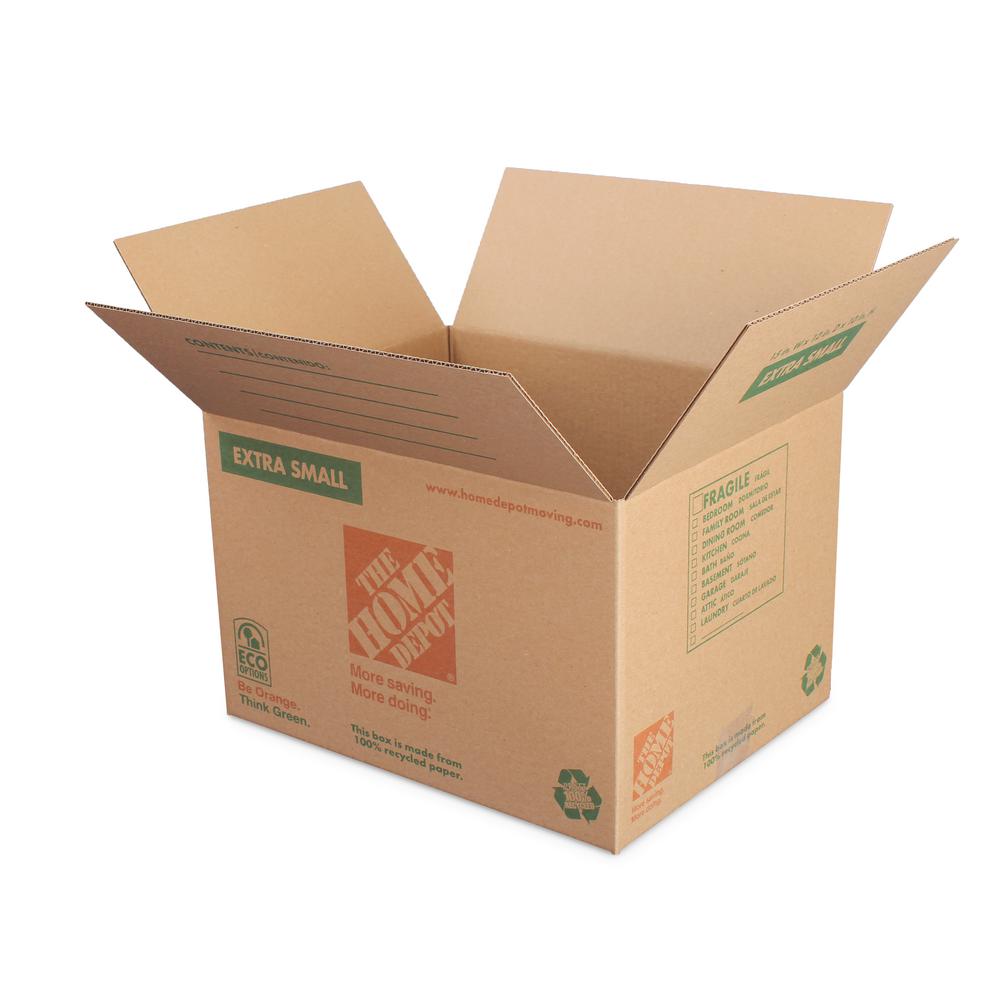 Home Depot 15 in. L x 12 in. W x 10 in. Extra Small Box-XSMBOX - The