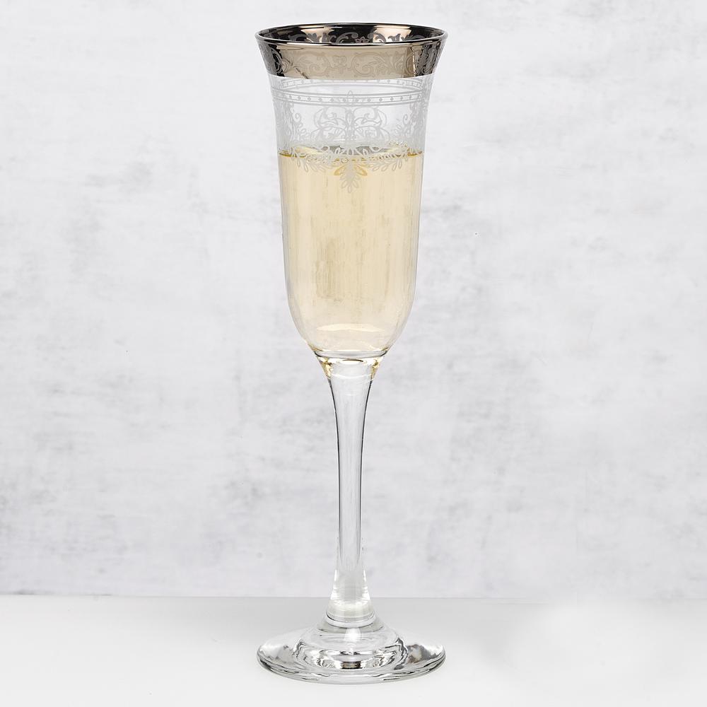 thick stemmed champagne glasses