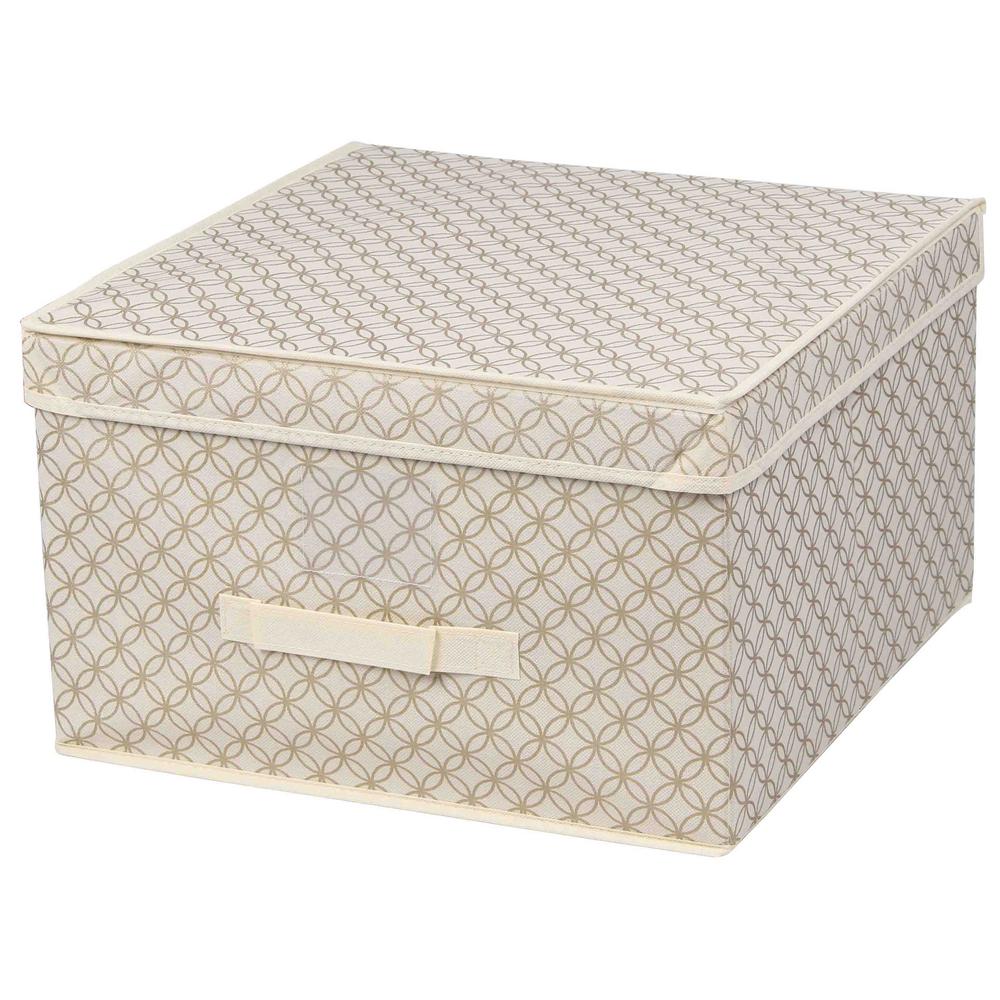 Gold Cube Storage Bins Cube Storage The Home Depot