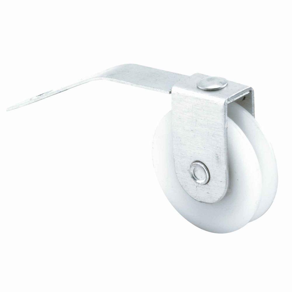 PrimeLine 3/4 in. Nylon FlatEdge Sliding Shower Door Rollers (4Pack