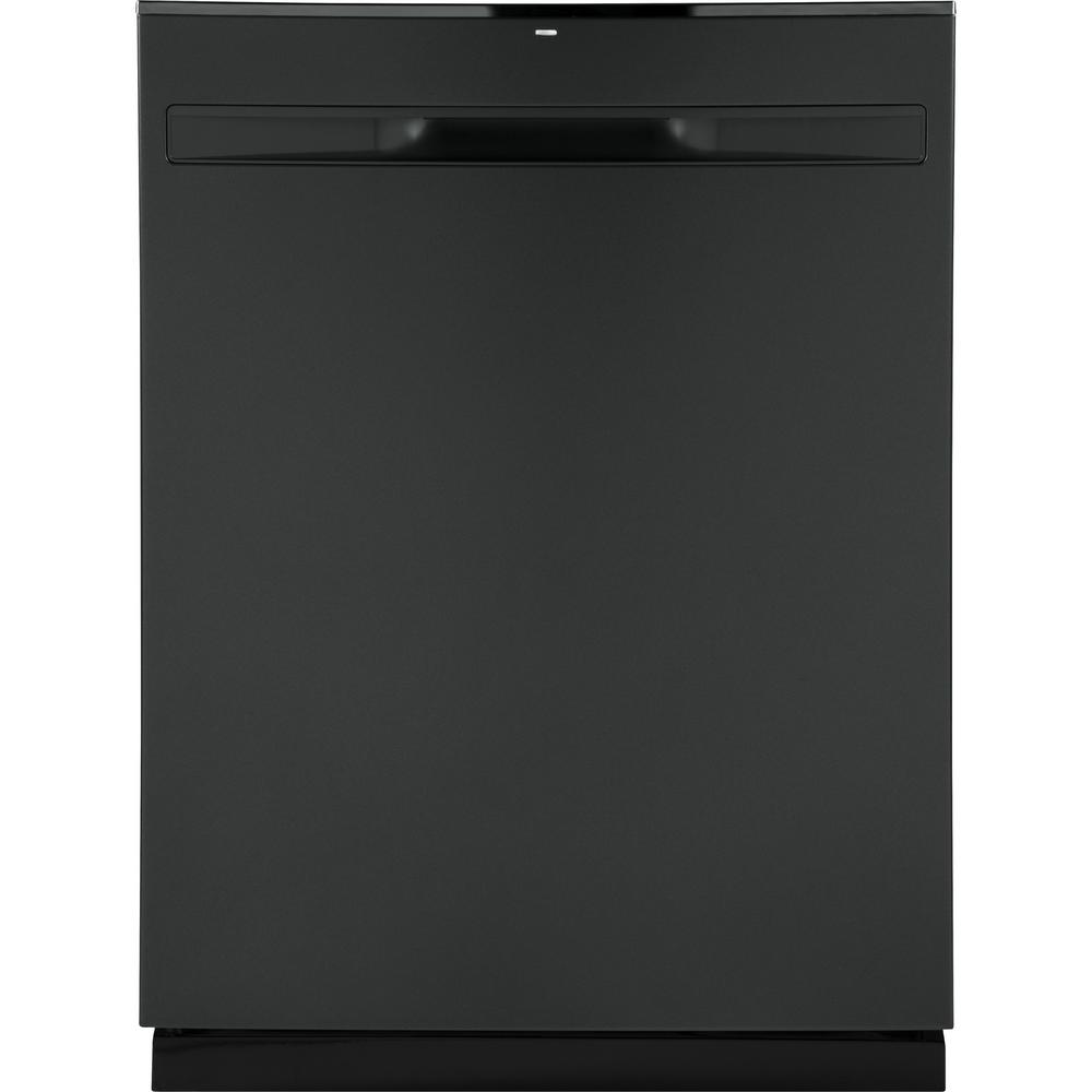 maytag front control built-in tall tub dishwasher in fingerprint