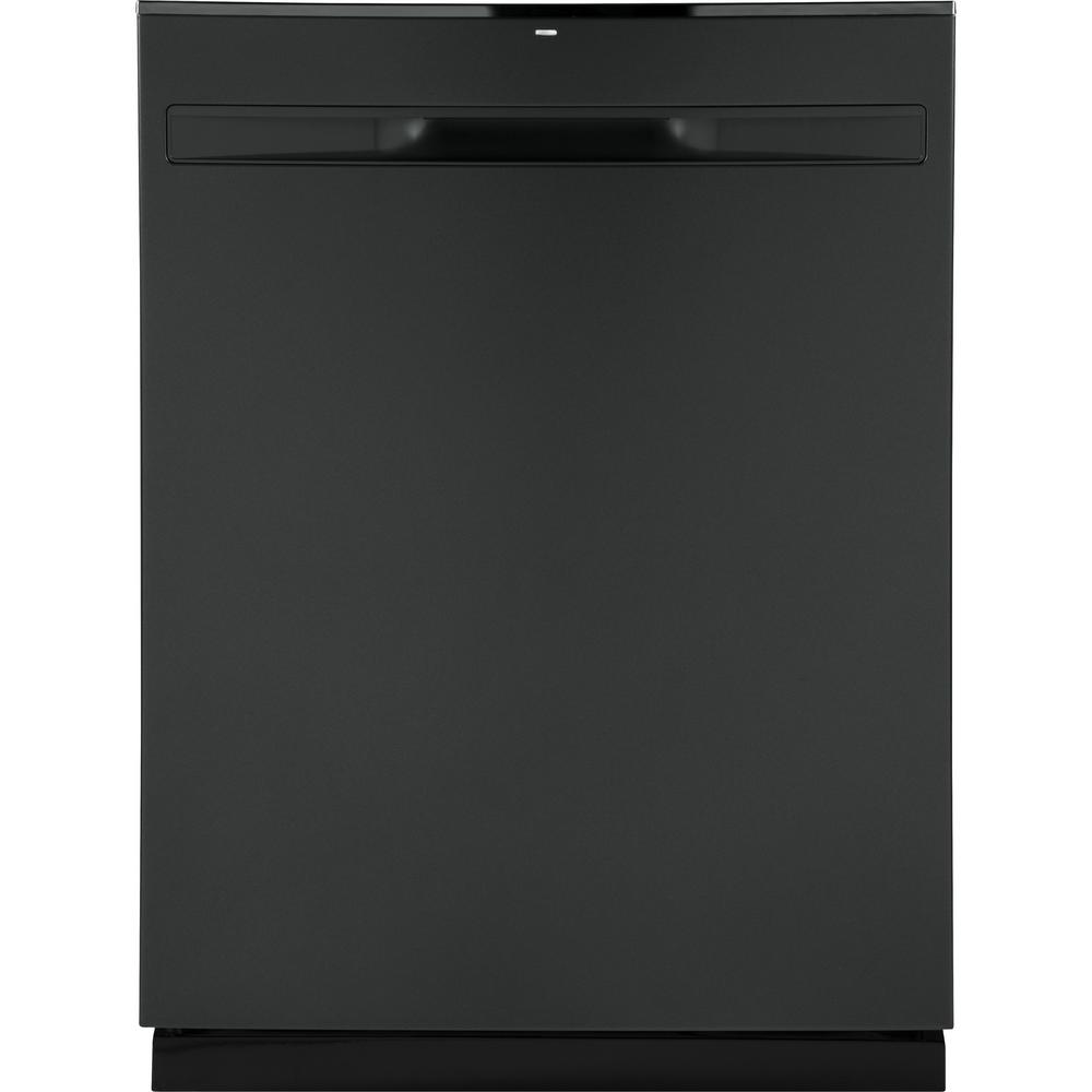 GE 24 in. Top Control Built-In Tall Tub Dishwasher in Black Slate with Steam Prewash, Fingerprint Resistant, 50 dBA