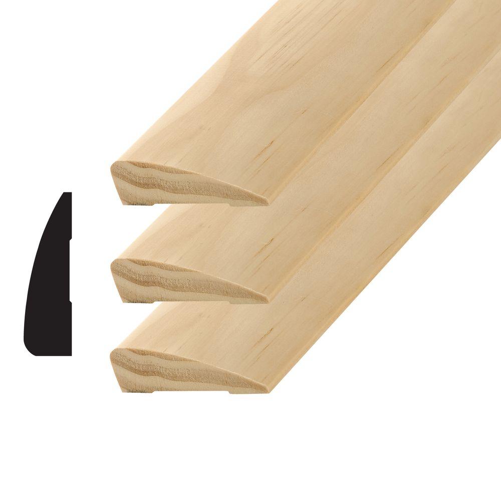 Alexandria Moulding WM 327 11/16 In. X 2-1/4 In. X 84 In. Pine Pre ...