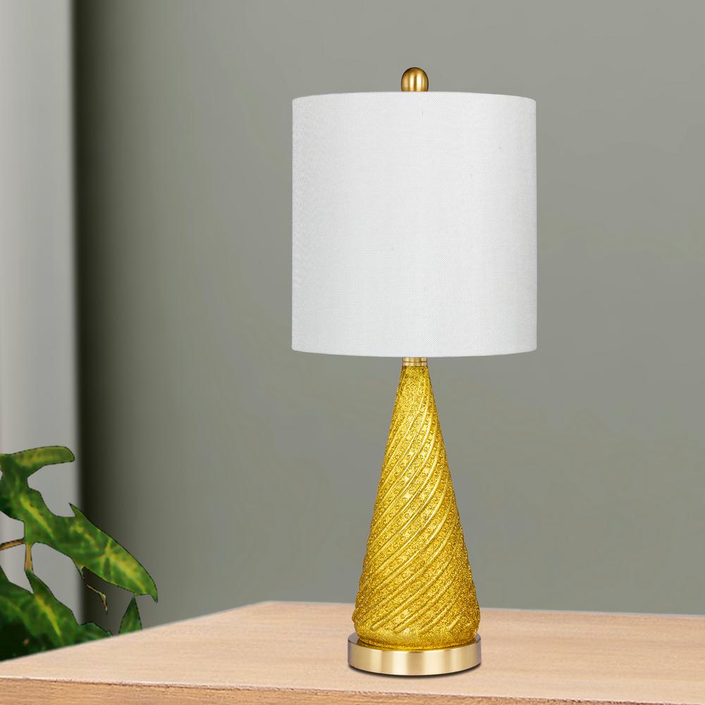 glitter table lamp