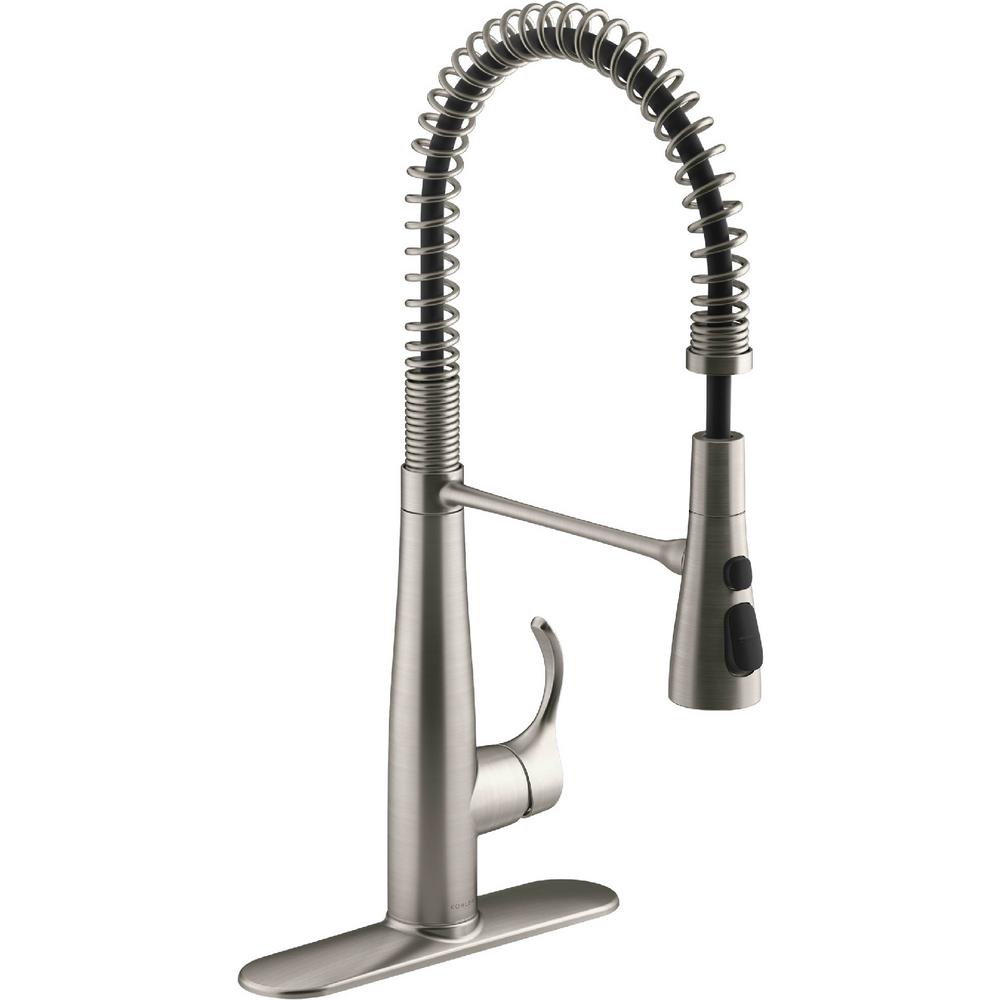 Kohler Kitchen Faucets Kitchen The Home Depot