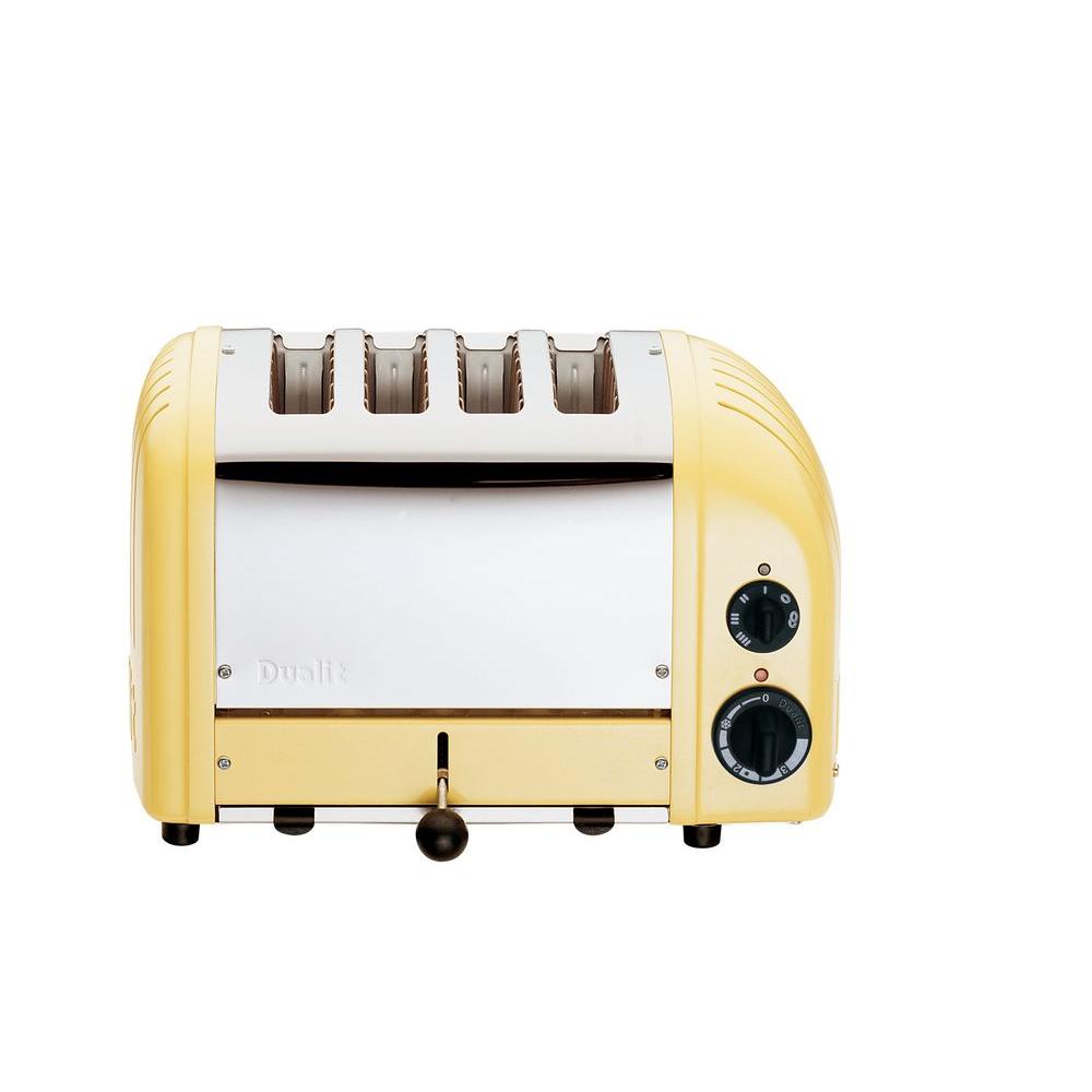 Dualit New Gen 4Slice Canary Yellow Toaster40416 The Home Depot