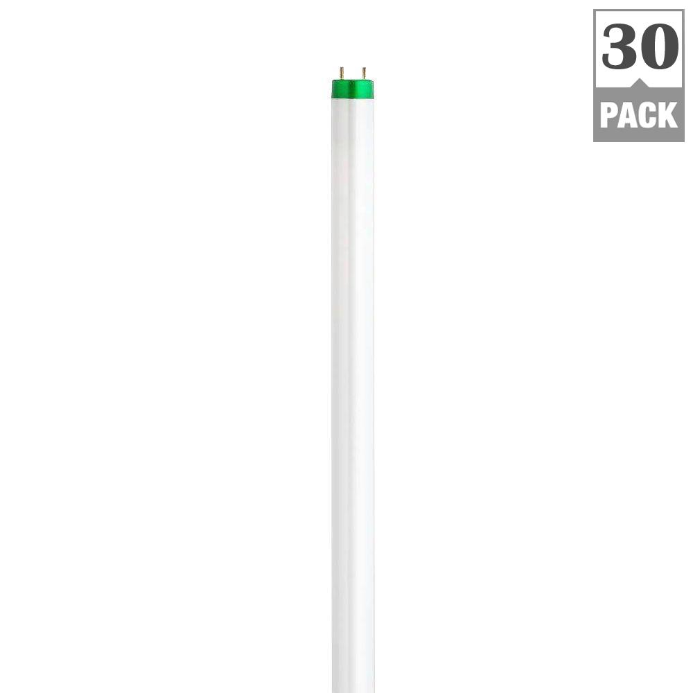 Shatter Resistant Fluorescent Light Bulbs The Home Tuffguard Alto Plus Linear T8 Fluorescent Light Bulb Bright