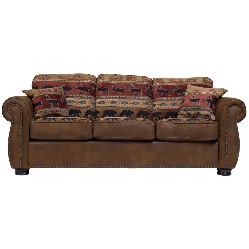 Porter Designs Serena Khaki Plush Microfiber Full Sleeper