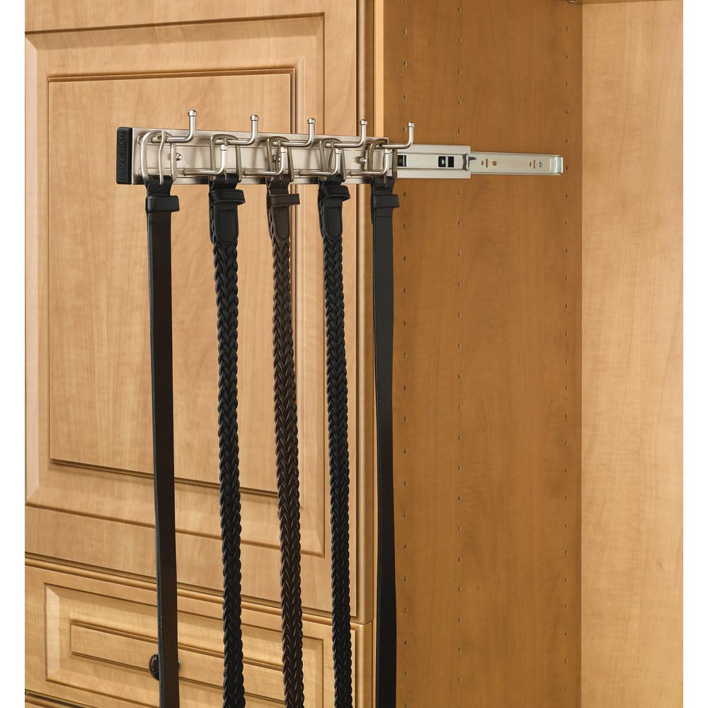 Tie Racks Belt Closet Organizers The Home Depot 9 Hook
