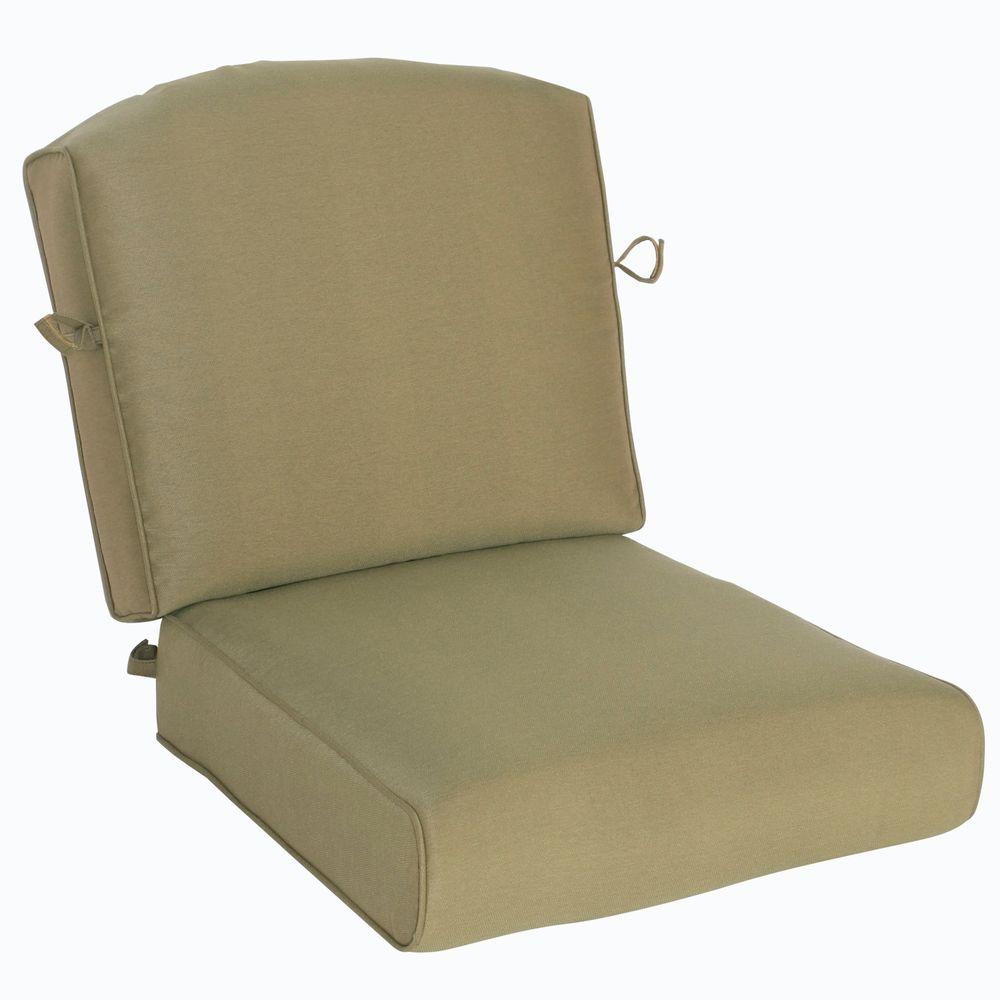 Hampton Bay Edington Celery Green Replacement Outdoor Lounge Chair