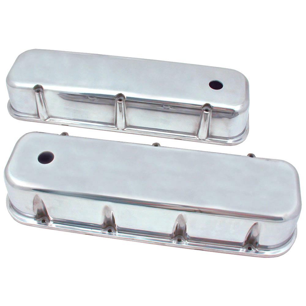 BB Chevy Tall Valve Cover Set Polished AluminumSPE5011 The Home Depot