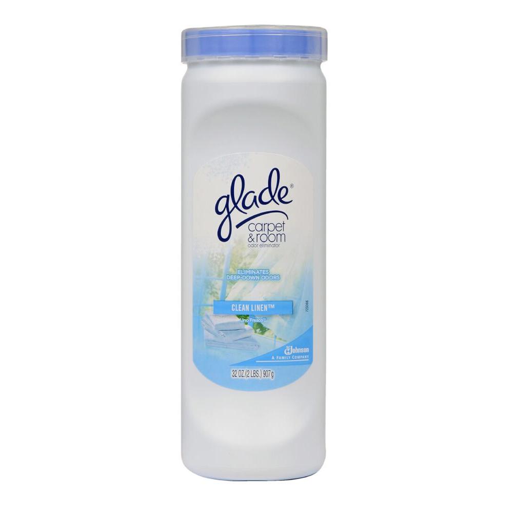 Glade 32 oz. Clean Linen Carpet and Room Odor Eliminator (6Pack)15474
