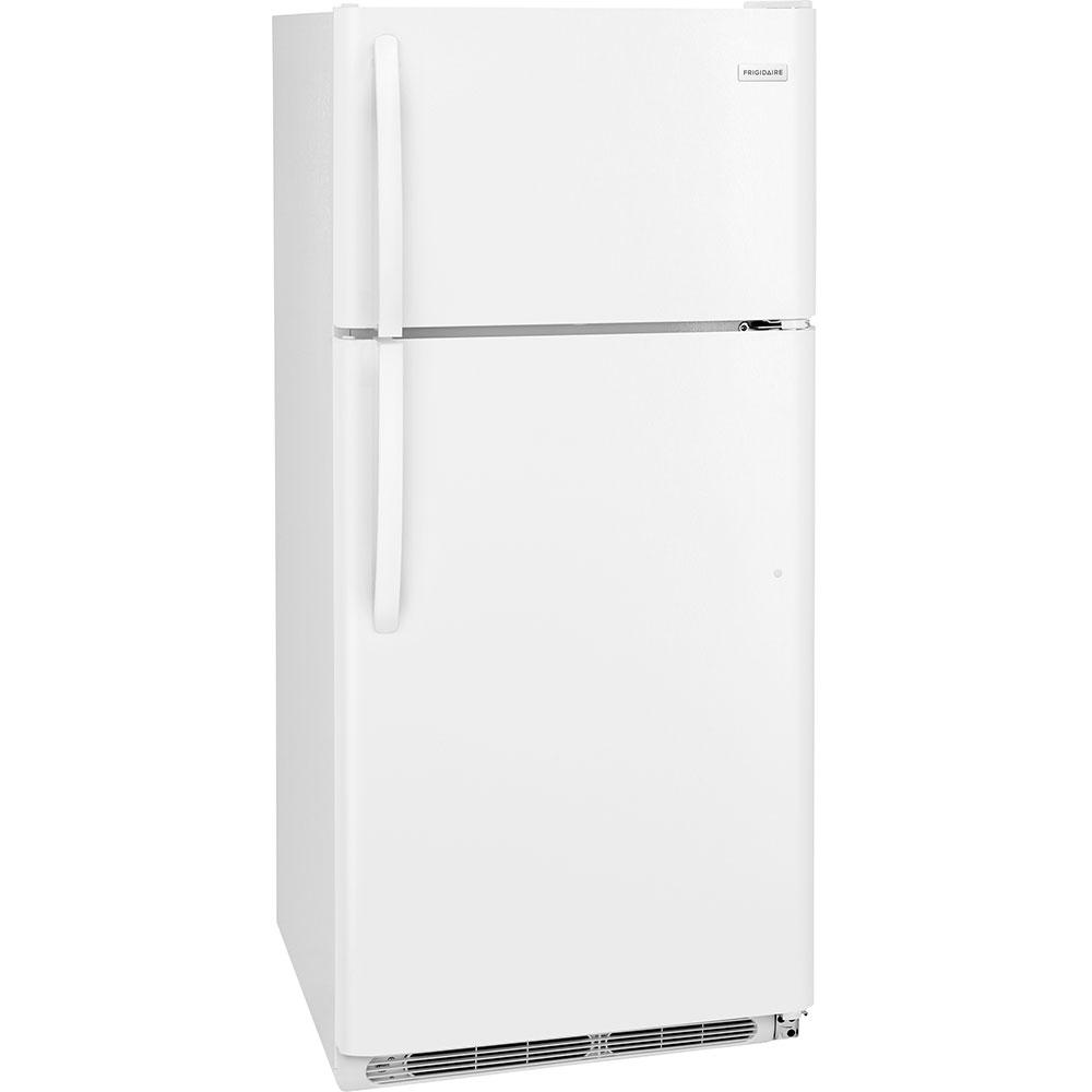 Frigidaire 18 Cu Ft Top Freezer Refrigerator In White Fftr1814tw