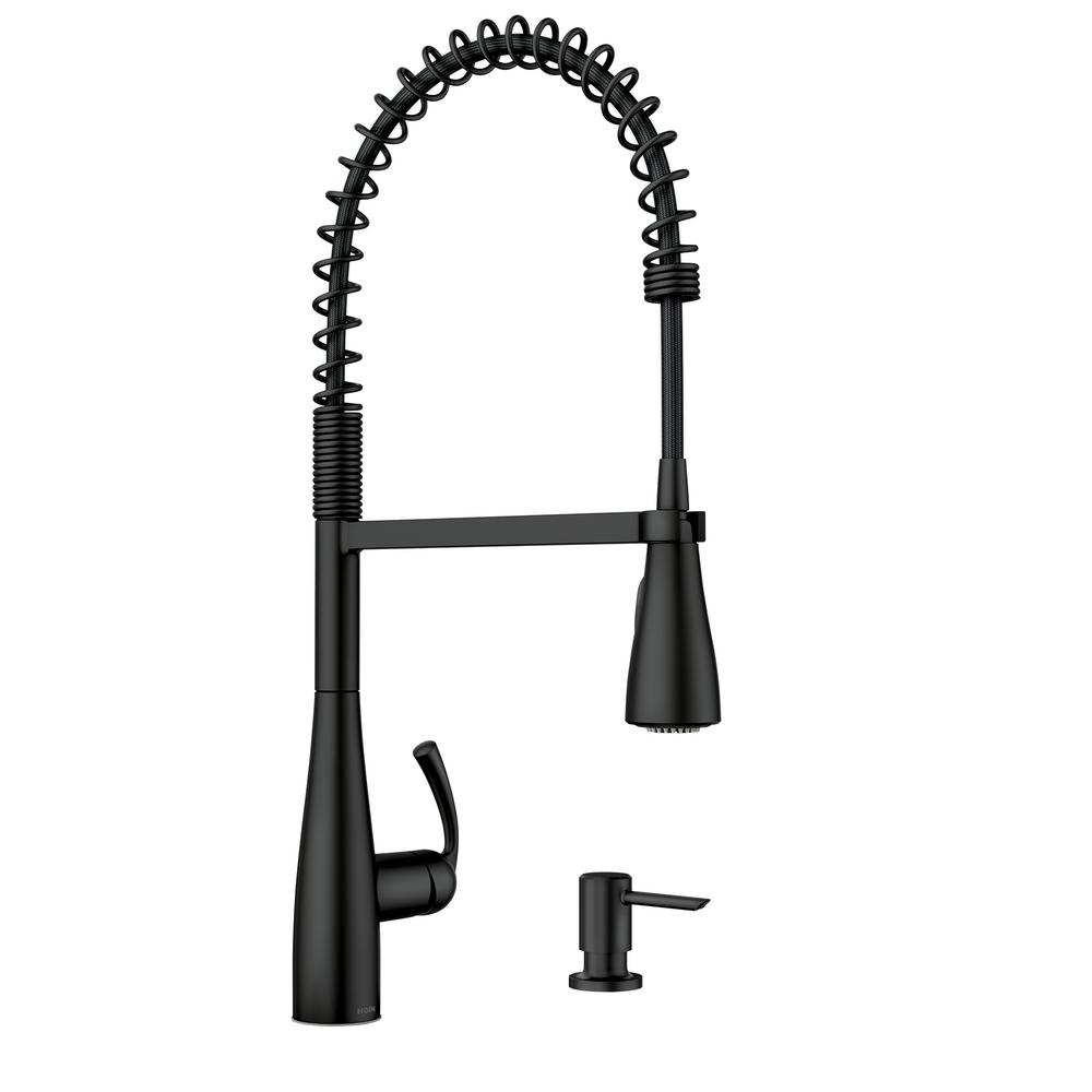 MOEN Essie Spring SingleHandle PullDown Sprayer Kitchen Faucet with