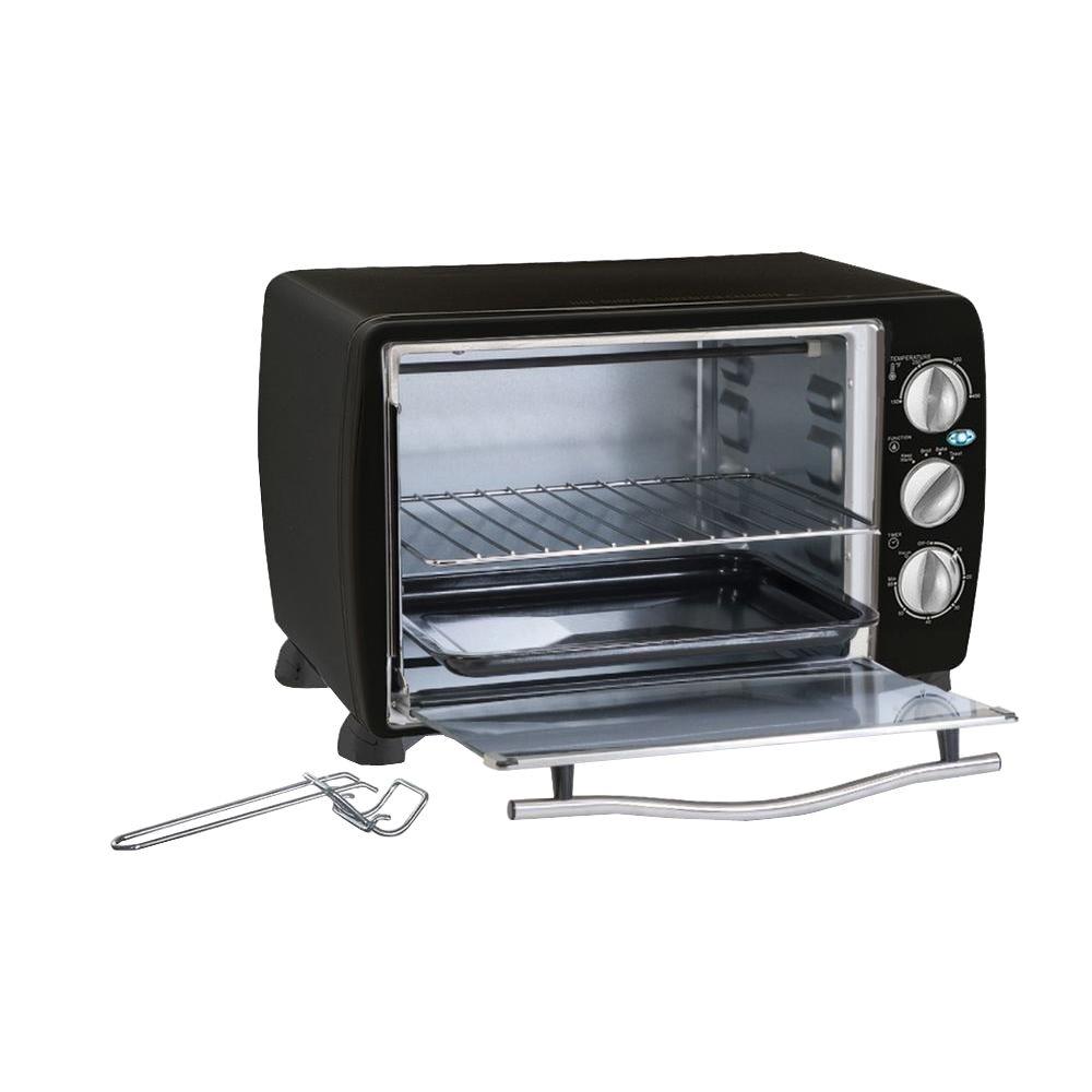 Elite Black 6-Slice Toaster Oven by Elite