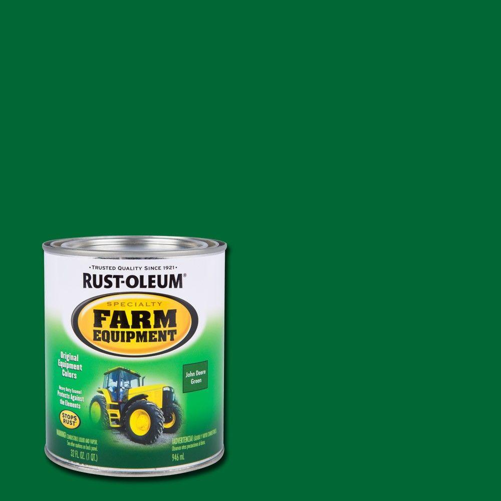 RustOleum Specialty 1 qt. John Deere Green Gloss Farm Equipment Paint