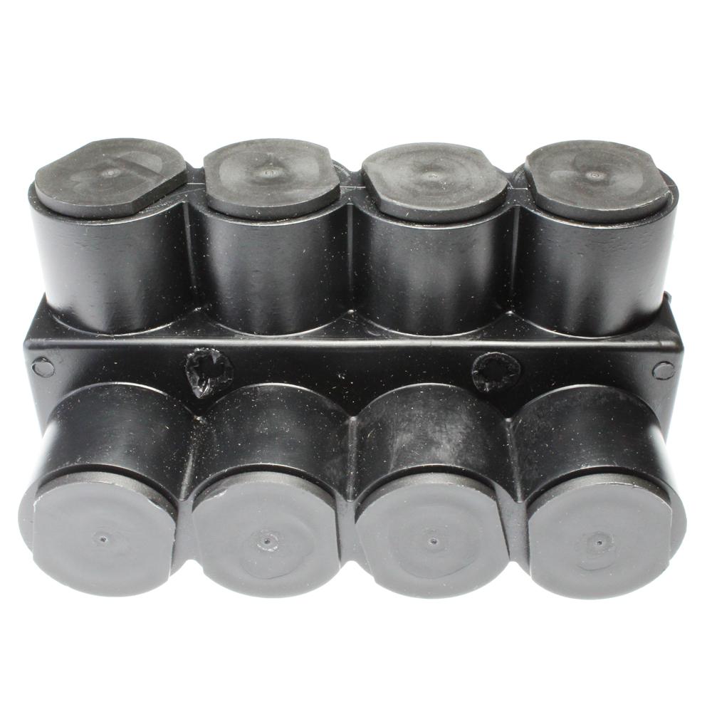 BURNDY 4Port/2Sided UV Insulated Standard Wire Connector1PLD2504R