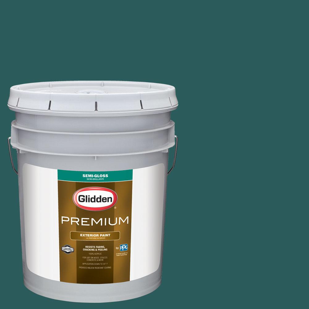 Glidden Premium 5 gal. NFL104A Philadelphia Eagles Midnight Green