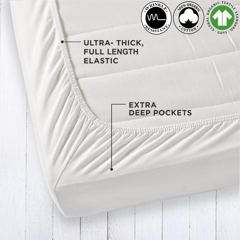 Chocolate 21” Extra Deep Pocket Ultra Soft Hotel Luxury Fitted Sheet Twin XL