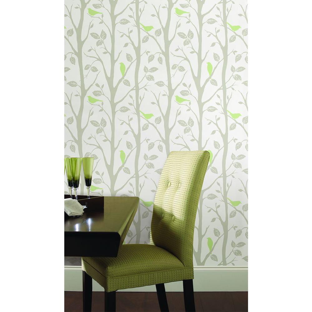 NuWallpaper Multi Color Old Salem Vintage Wood Peel and Stick Wallpaper