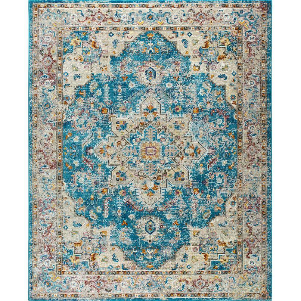 Nicole Miller Parlin Aqua Teal Gray 9 Ft 2 In X 12 5 Parlin Aqua Teal Gray 9 Ft 2 In X 12 5 Indoor Area Rug