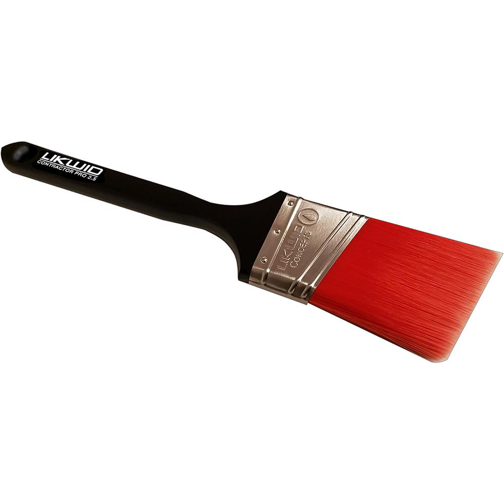 Likwid Concepts Likwid Contractor Grade 2.5 Angled Paint BrushLCCGB12