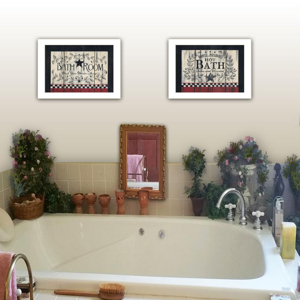 Trendy Decor 4u Hot Bath By Linda Spivey Framed Wall Art V420 712w Trendy Decor 4u Hot Bath By Linda Spivey Framed Wall Art V420 712w The Home Depot
