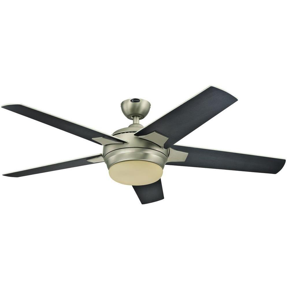 Westinghouse Bolton 52 In Indoor Brushed Aluminum Finish Ceiling Fan