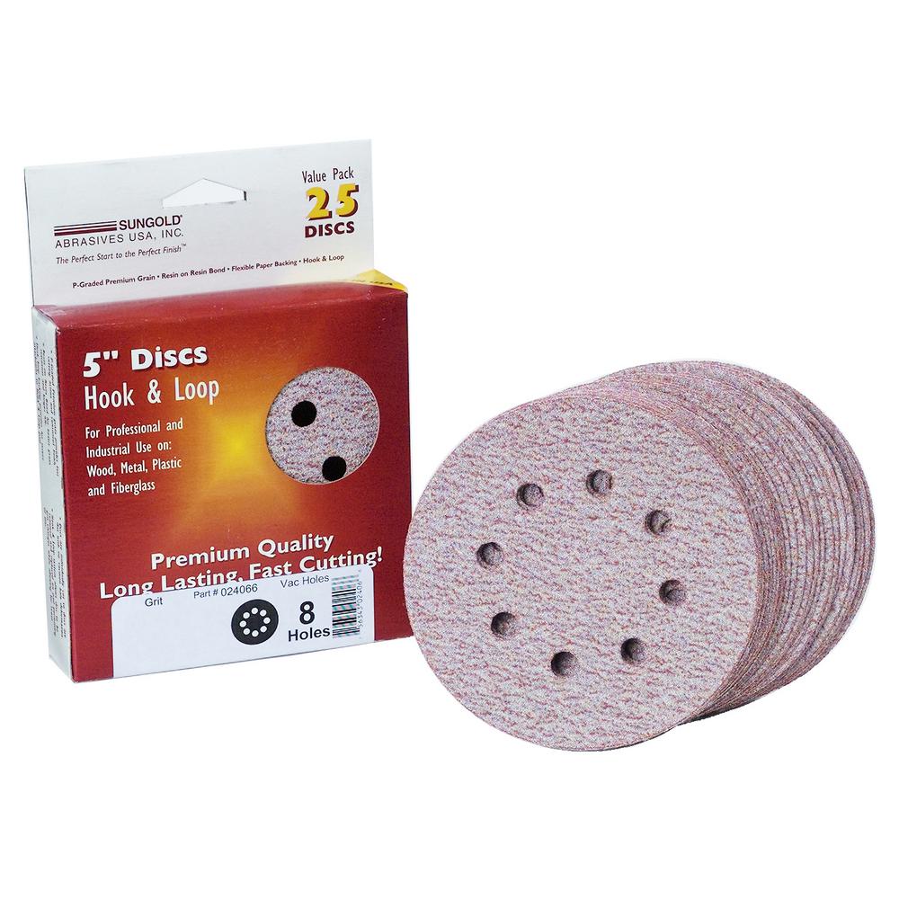 Coated Finishing Disc 2 in Disc Dia 180 Grit Aluminum Oxide 174 Units