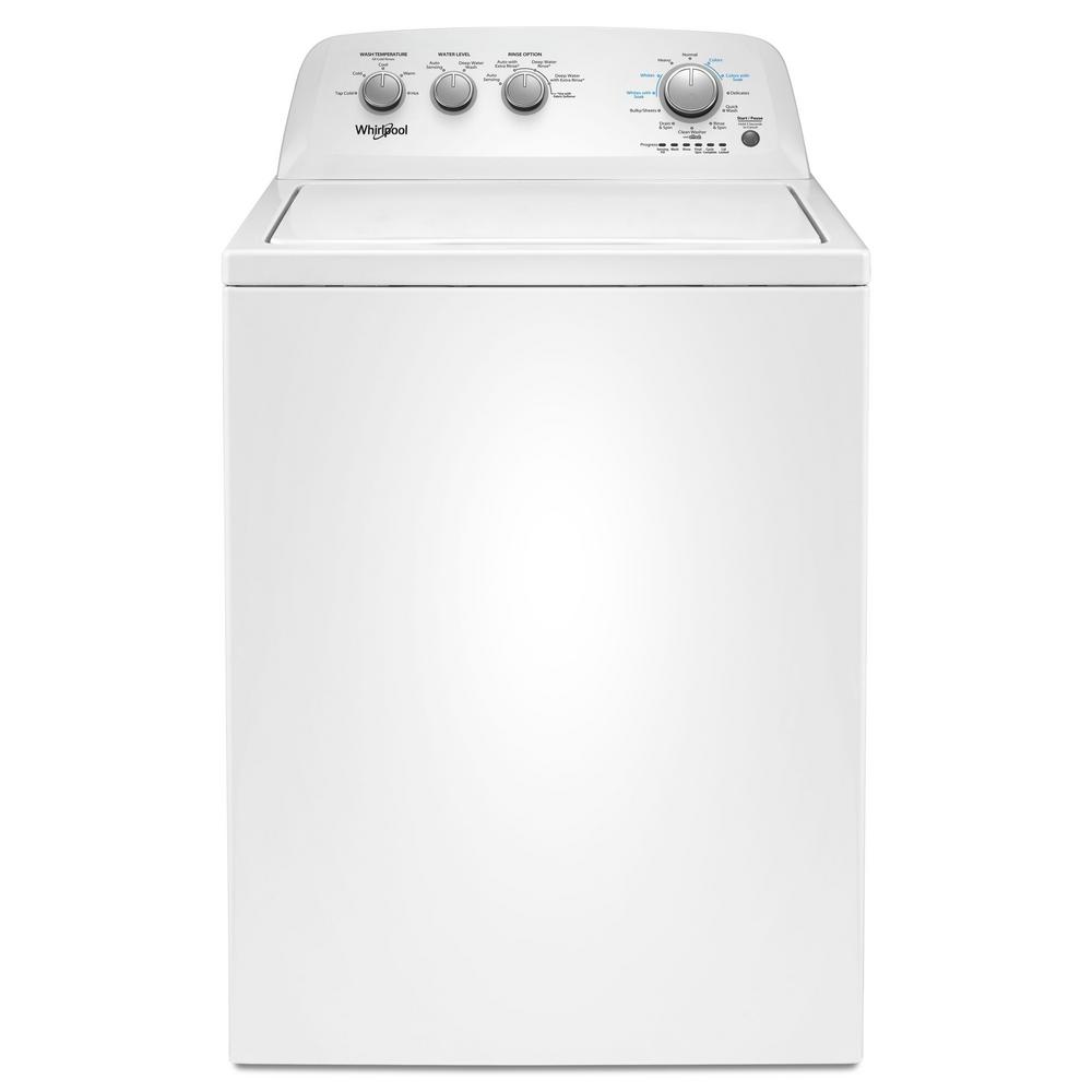 Amana 3.5 cu. ft. Top Load Washer in White-NTW4516FW - The Home Depot