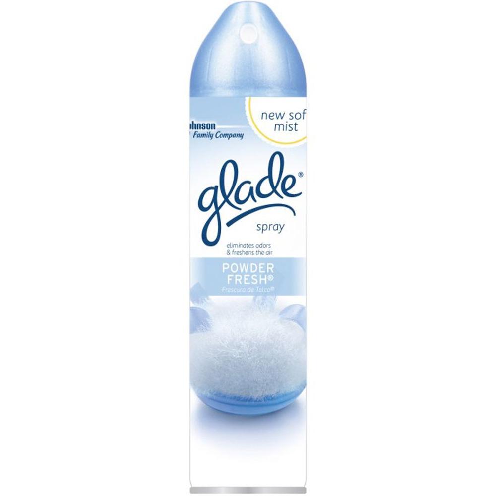 Glade 8 Oz Powder Fresh Air Freshener Spray 12 Pack