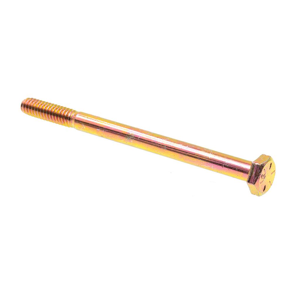 Grade 8 Yellow Zinc Plated Steel Grade 8 Prime-Line 9106340 Hex Head Cap Screws 5-Pack 9//16 in.-12 X 6 in.