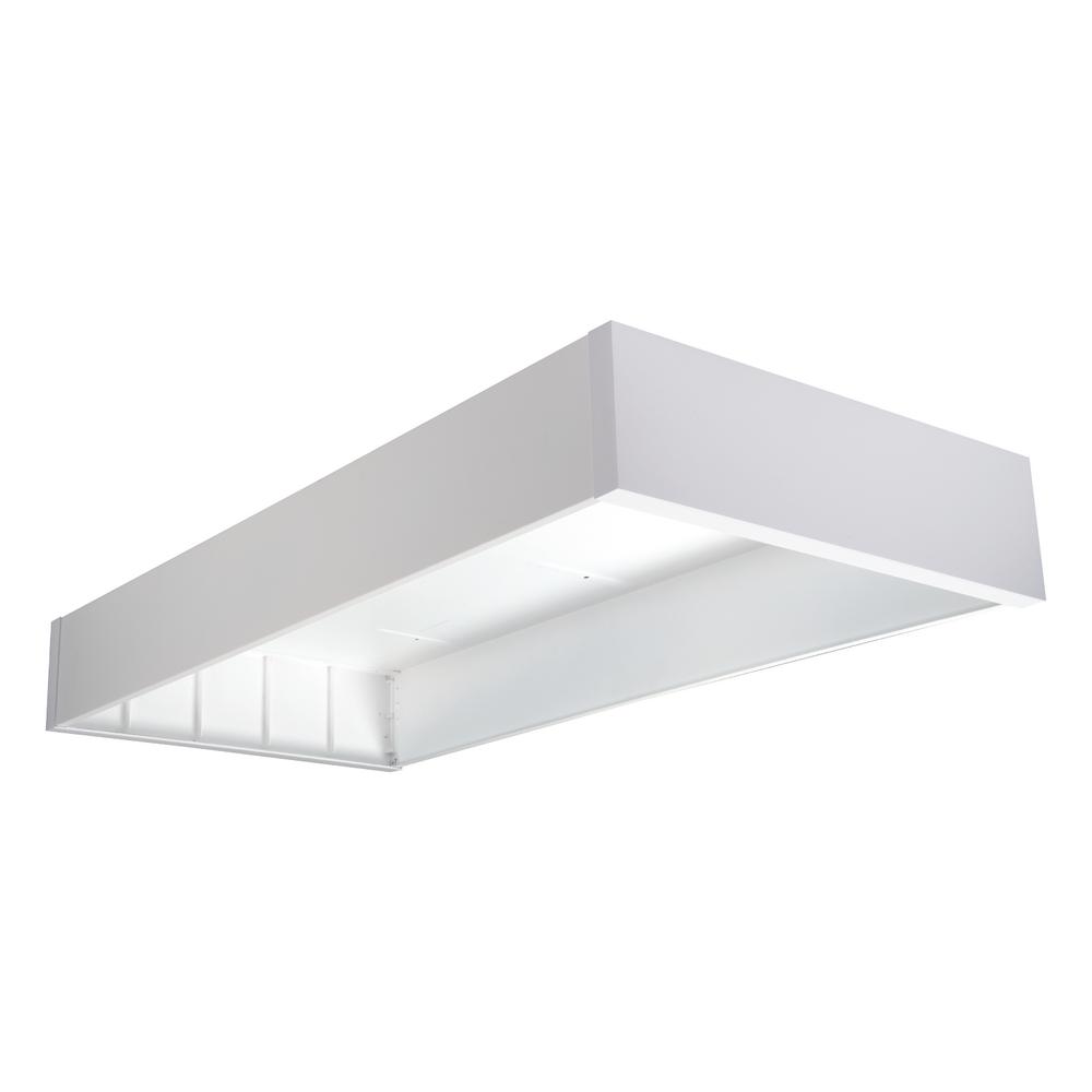 Metalux Ceiling Light Parts Lighting Accessories The 2x4 Universal Shallow Design Surface Mount Kit For Commercial Lighting Fixtures