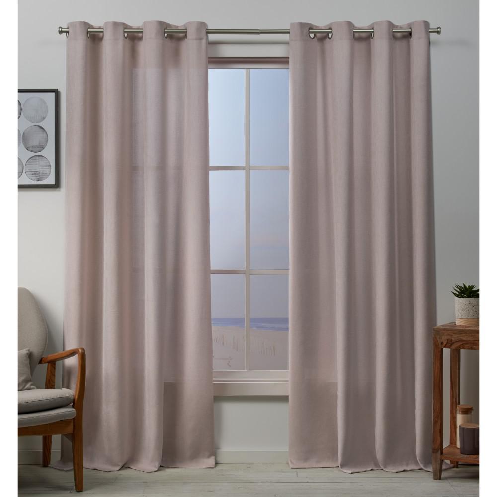 Exclusive Home Curtains Baxter 54 In W X 84 In L Textured