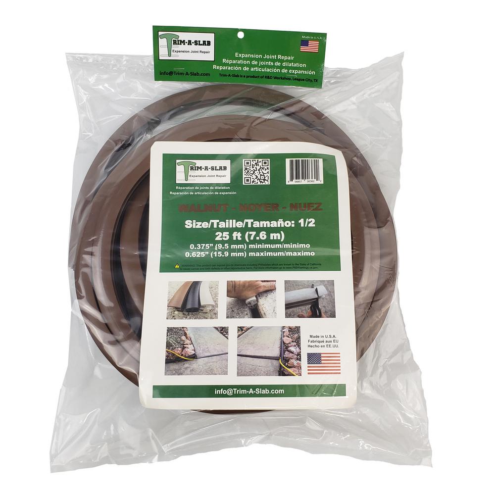 TrimASlab 3/4 in. x 4 ft. Grey Sidewalk Sticks Concrete Expansion