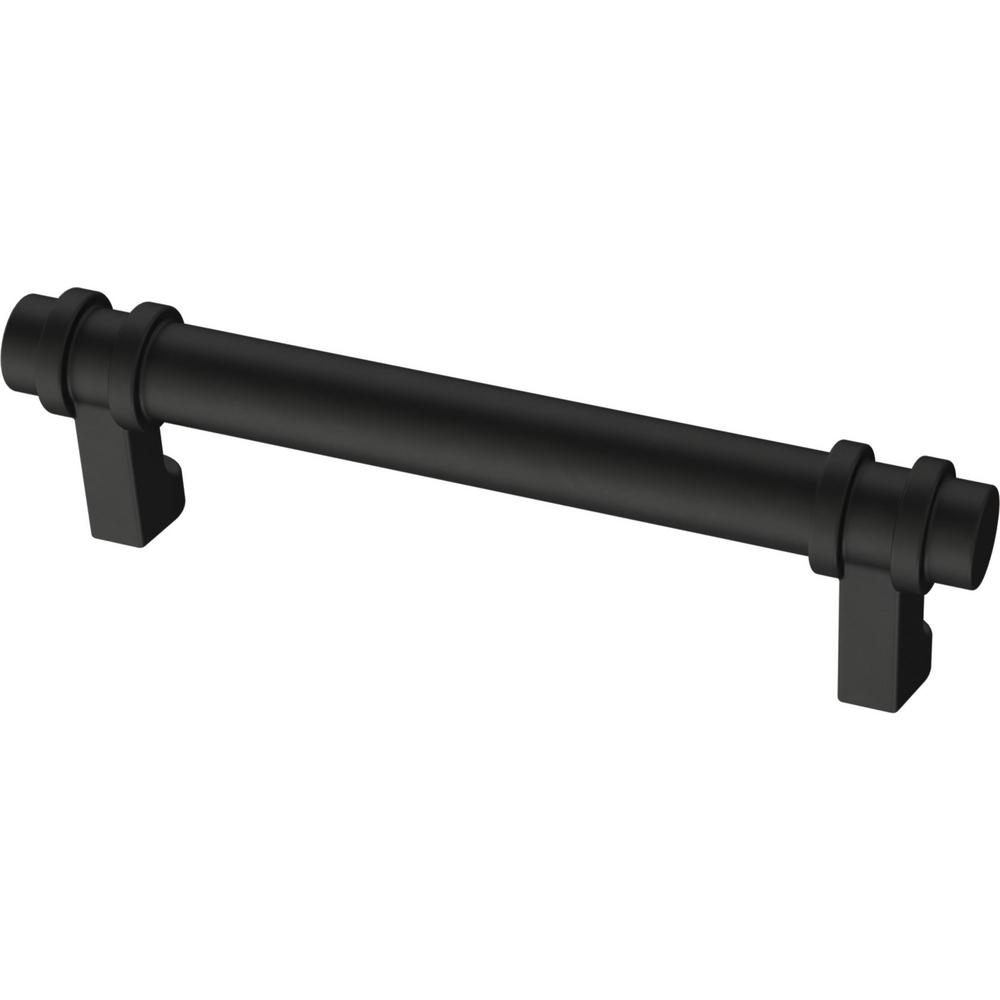 Liberty Drum 3 in. (76mm) Matte Black Drawer PullP33754CFBCP The