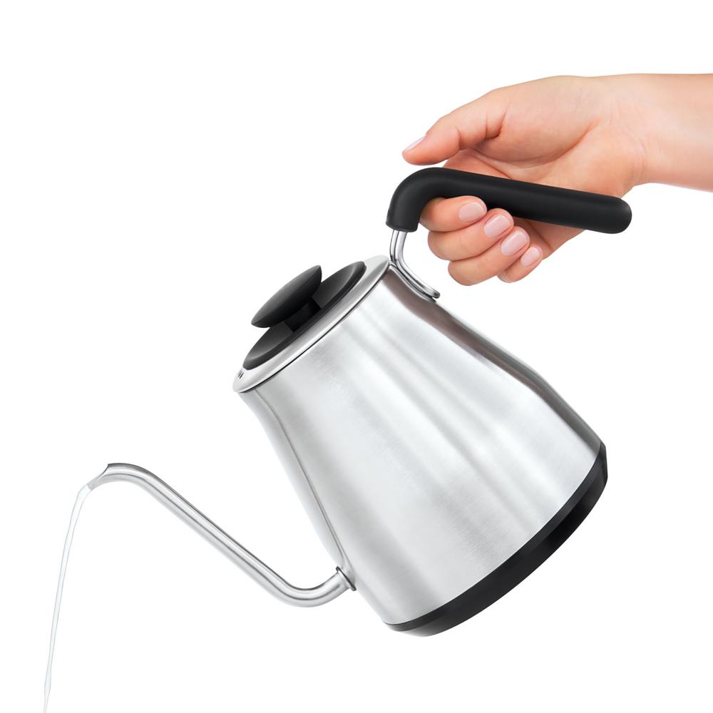 OXO 4.2-Cup Adjustable Temperature Pour-Over Kettle Automatic Shut Off Pouring