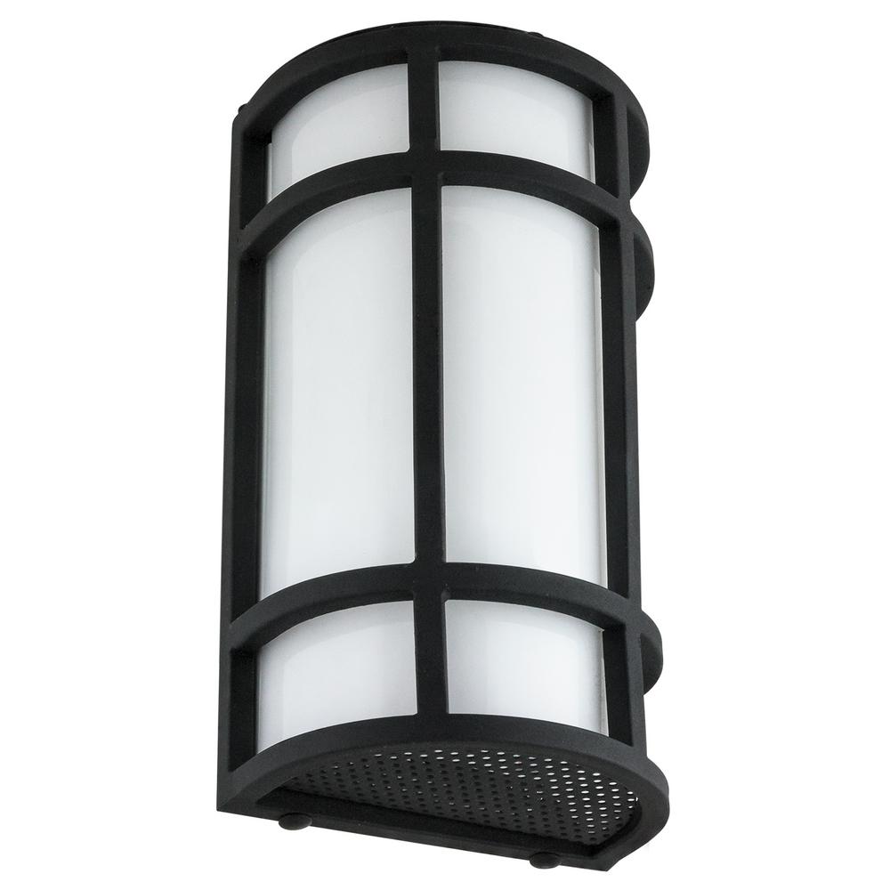 Sunlite 1 Light 12 In Black Led Daylight Mission Style Outdoor Black Led Daylight Mission Style