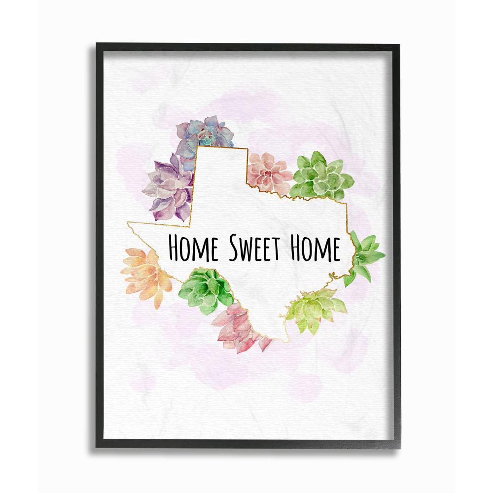 The Stupell Home Decor Collection 16 In X 20 In Texas State