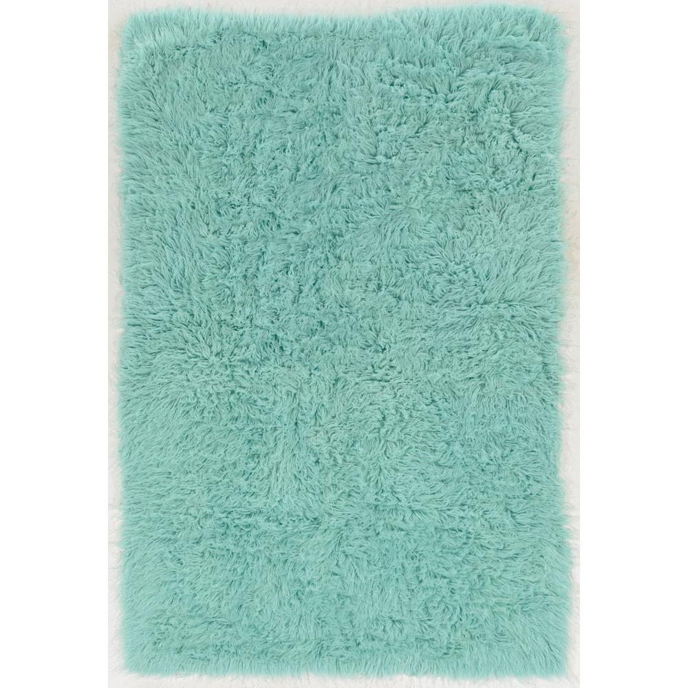 Linon Home Decor New Flokati Mint 3 Ft 6 In X 5 Ft 6 In Accent Rug Thd02126 The Home Depot
