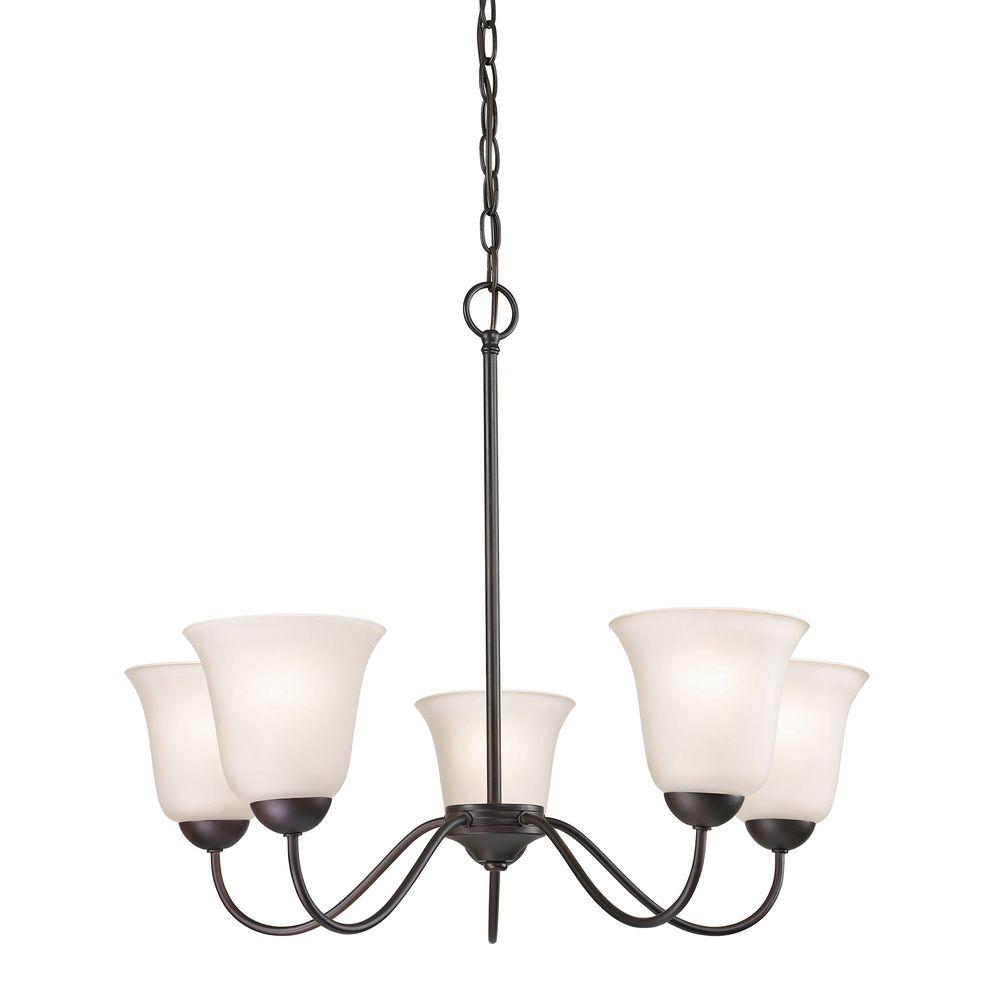 Titan Lighting Conway 5 Light Oil Rubbed Bronze Chandelier Tn Titan Lighting Conway 5 Light Oil Rubbed Bronze Chandelier