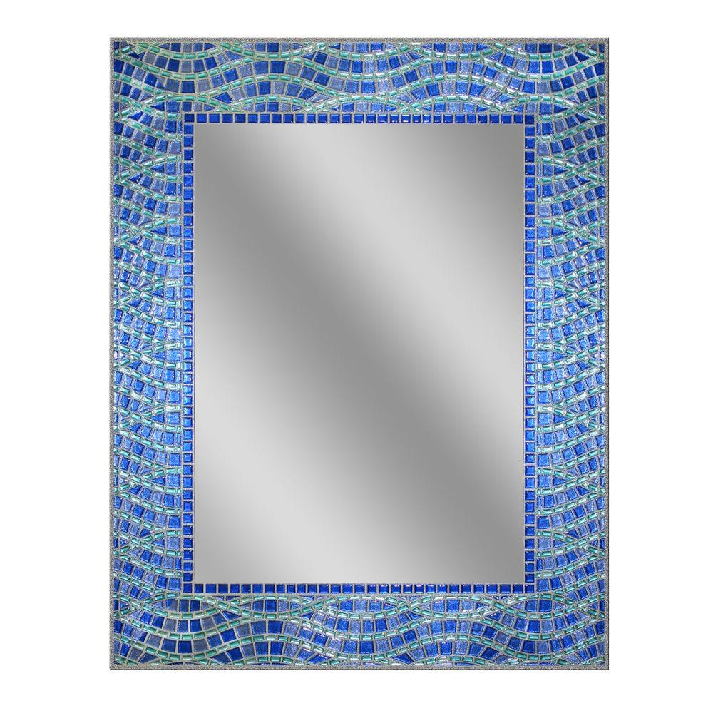 Deco Mirror 24 In X 30 Frameless Single Blue Ocean 8925 Deco Mirror 24 In X 30 Frameless Single Blue Ocean