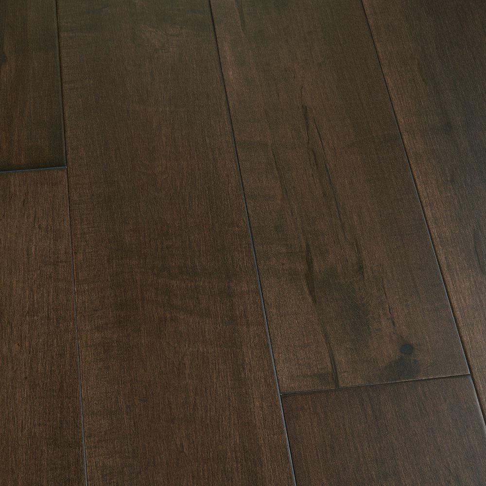 Malibu Wide Plank Take Home Sample Maple Hermosa Engineered Click Hardwood Flooring 5 in. x