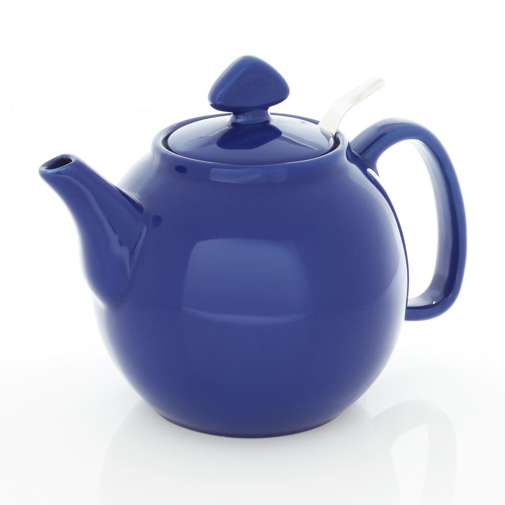 Chantal Tea for Four 6Cups Indigo Blue Teapot with Stainless Steel