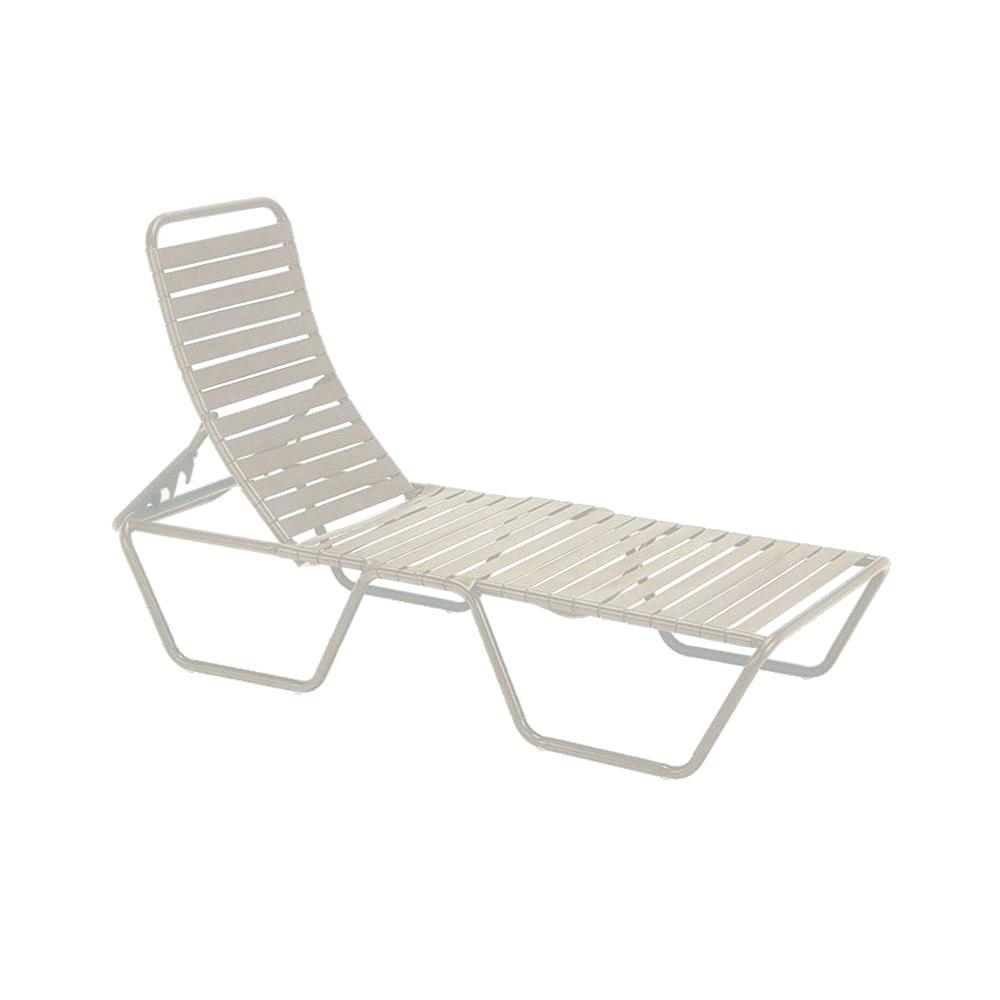 Tradewinds Milan Antique Bisque Commercial Patio Chaise LoungeHD2014M