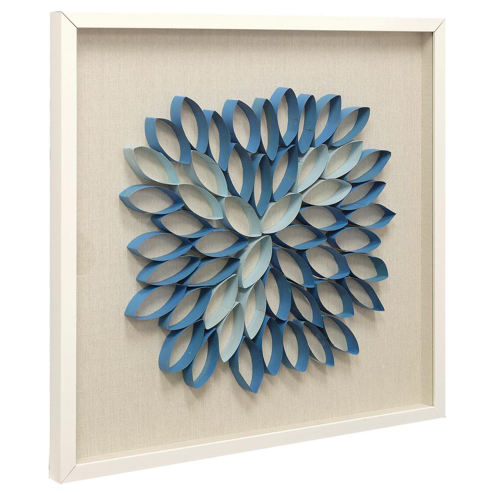 Stylecraft Blue Lotus Linen Cream Clear Paper Wood