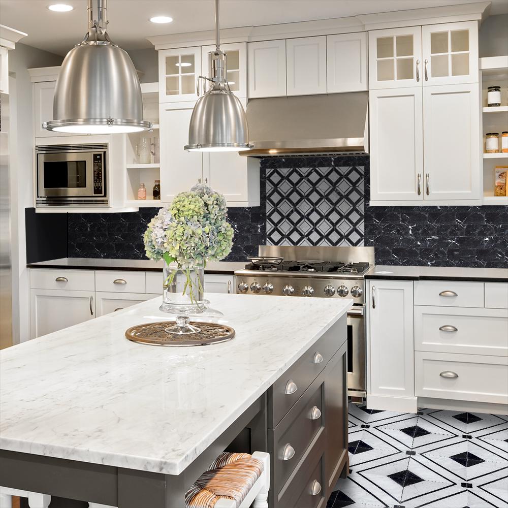 Jeff Lewis Carlyle Nero Marquina 11 1 8 In X 11 1 8 In X 8 Mm