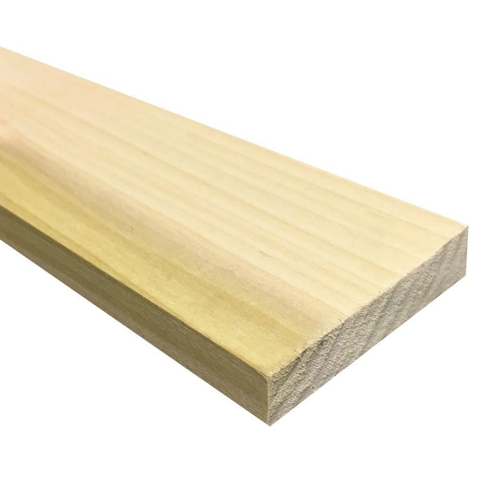 1/2 in. x 3 in. x 3 ft. Hobby Board Kiln Dried S4S Poplar Board (20