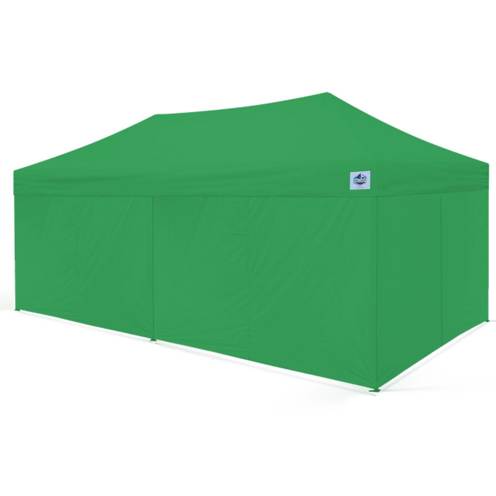 King Canopy Universal 10 Ft X 20 Ft Green Side Walls For Instant 6